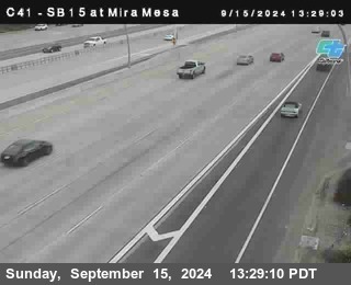 NB 15 at Mira Mesa Blvd