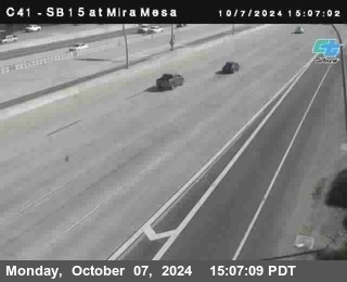 NB 15 at Mira Mesa Blvd