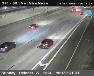 NB 15 at Mira Mesa Blvd