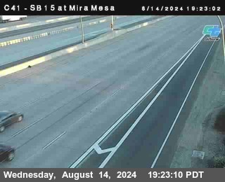 NB 15 at Mira Mesa Blvd