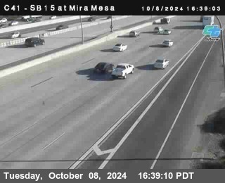 NB 15 at Mira Mesa Blvd