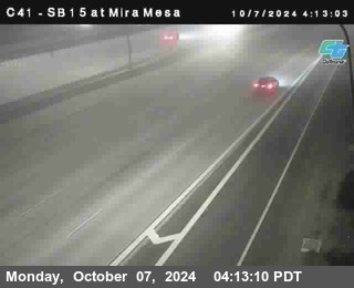 NB 15 at Mira Mesa Blvd