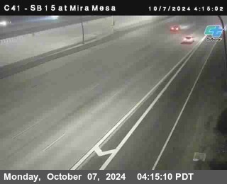 NB 15 at Mira Mesa Blvd