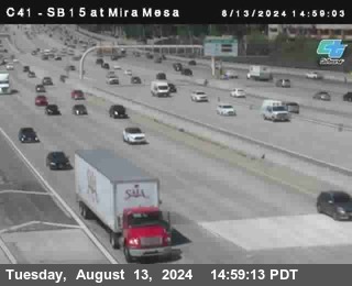 NB 15 at Mira Mesa Blvd