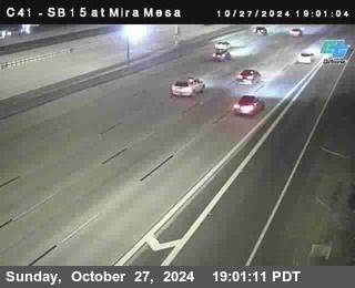 NB 15 at Mira Mesa Blvd