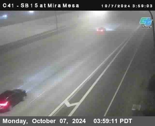 NB 15 at Mira Mesa Blvd