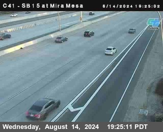 NB 15 at Mira Mesa Blvd