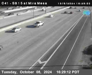 NB 15 at Mira Mesa Blvd