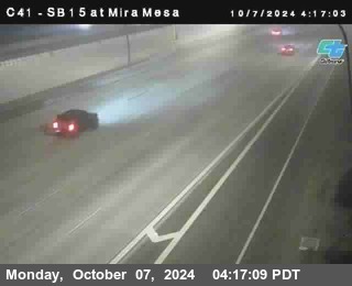 NB 15 at Mira Mesa Blvd