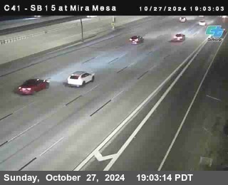 NB 15 at Mira Mesa Blvd