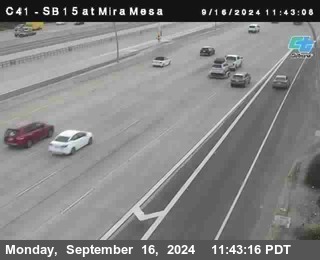 NB 15 at Mira Mesa Blvd