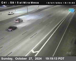 NB 15 at Mira Mesa Blvd