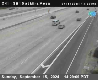 NB 15 at Mira Mesa Blvd