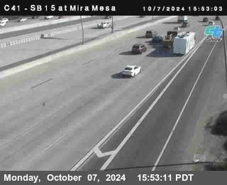 NB 15 at Mira Mesa Blvd