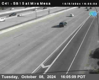 NB 15 at Mira Mesa Blvd