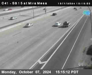 NB 15 at Mira Mesa Blvd