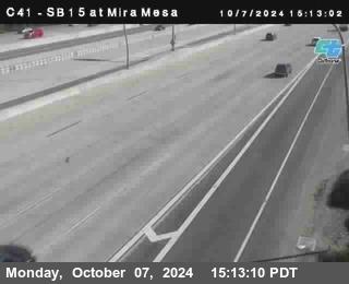 NB 15 at Mira Mesa Blvd