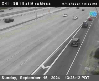 NB 15 at Mira Mesa Blvd