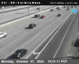 NB 15 at Mira Mesa Blvd