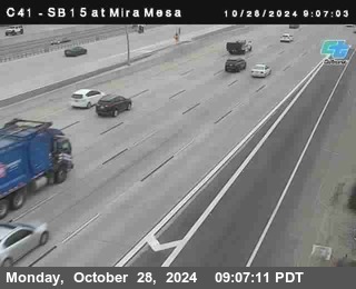 NB 15 at Mira Mesa Blvd