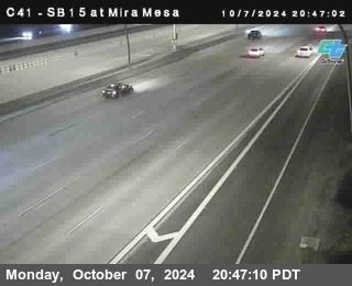 NB 15 at Mira Mesa Blvd