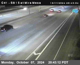 NB 15 at Mira Mesa Blvd