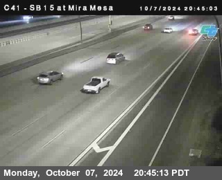 NB 15 at Mira Mesa Blvd