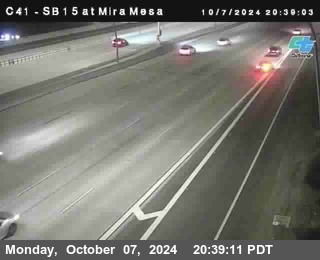 NB 15 at Mira Mesa Blvd