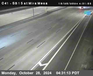 NB 15 at Mira Mesa Blvd