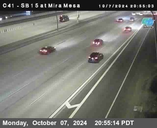 NB 15 at Mira Mesa Blvd