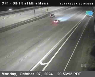 NB 15 at Mira Mesa Blvd