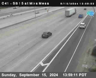 NB 15 at Mira Mesa Blvd