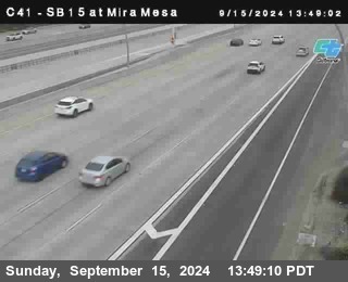 NB 15 at Mira Mesa Blvd