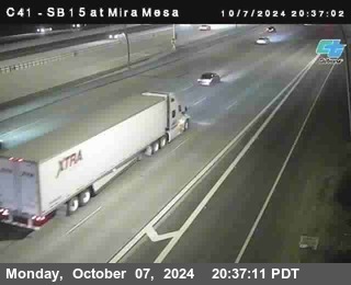 NB 15 at Mira Mesa Blvd