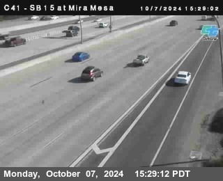 NB 15 at Mira Mesa Blvd