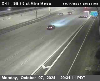 NB 15 at Mira Mesa Blvd