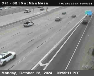 NB 15 at Mira Mesa Blvd