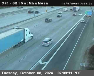 NB 15 at Mira Mesa Blvd