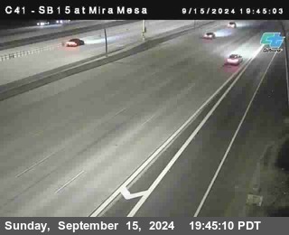 NB 15 at Mira Mesa Blvd