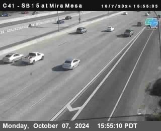 NB 15 at Mira Mesa Blvd