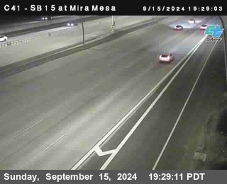 NB 15 at Mira Mesa Blvd