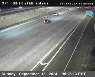 NB 15 at Mira Mesa Blvd