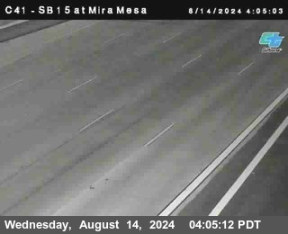 NB 15 at Mira Mesa Blvd