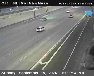 NB 15 at Mira Mesa Blvd