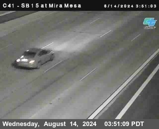 NB 15 at Mira Mesa Blvd