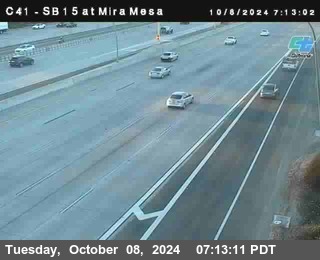 NB 15 at Mira Mesa Blvd