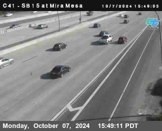 NB 15 at Mira Mesa Blvd