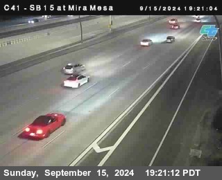 NB 15 at Mira Mesa Blvd