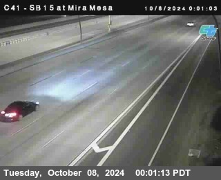 NB 15 at Mira Mesa Blvd