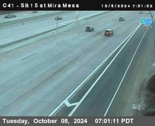 NB 15 at Mira Mesa Blvd